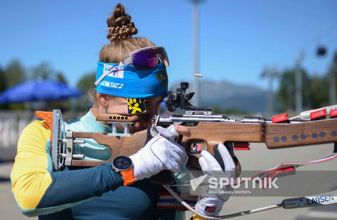 Russia Biathlon Training