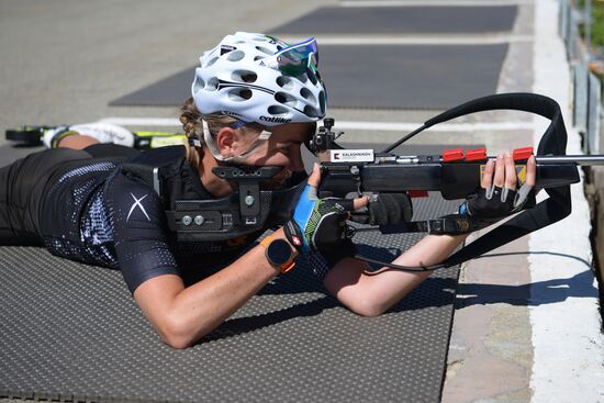 Russia Biathlon Training