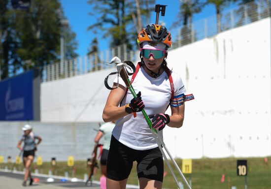 Russia Biathlon Training