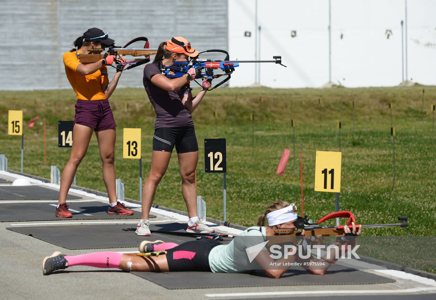 Russia Biathlon Training