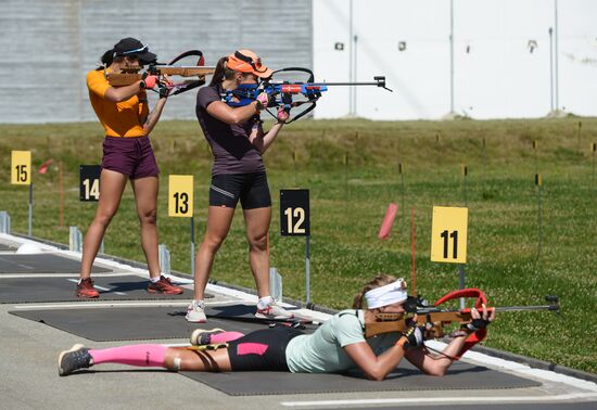 Russia Biathlon Training