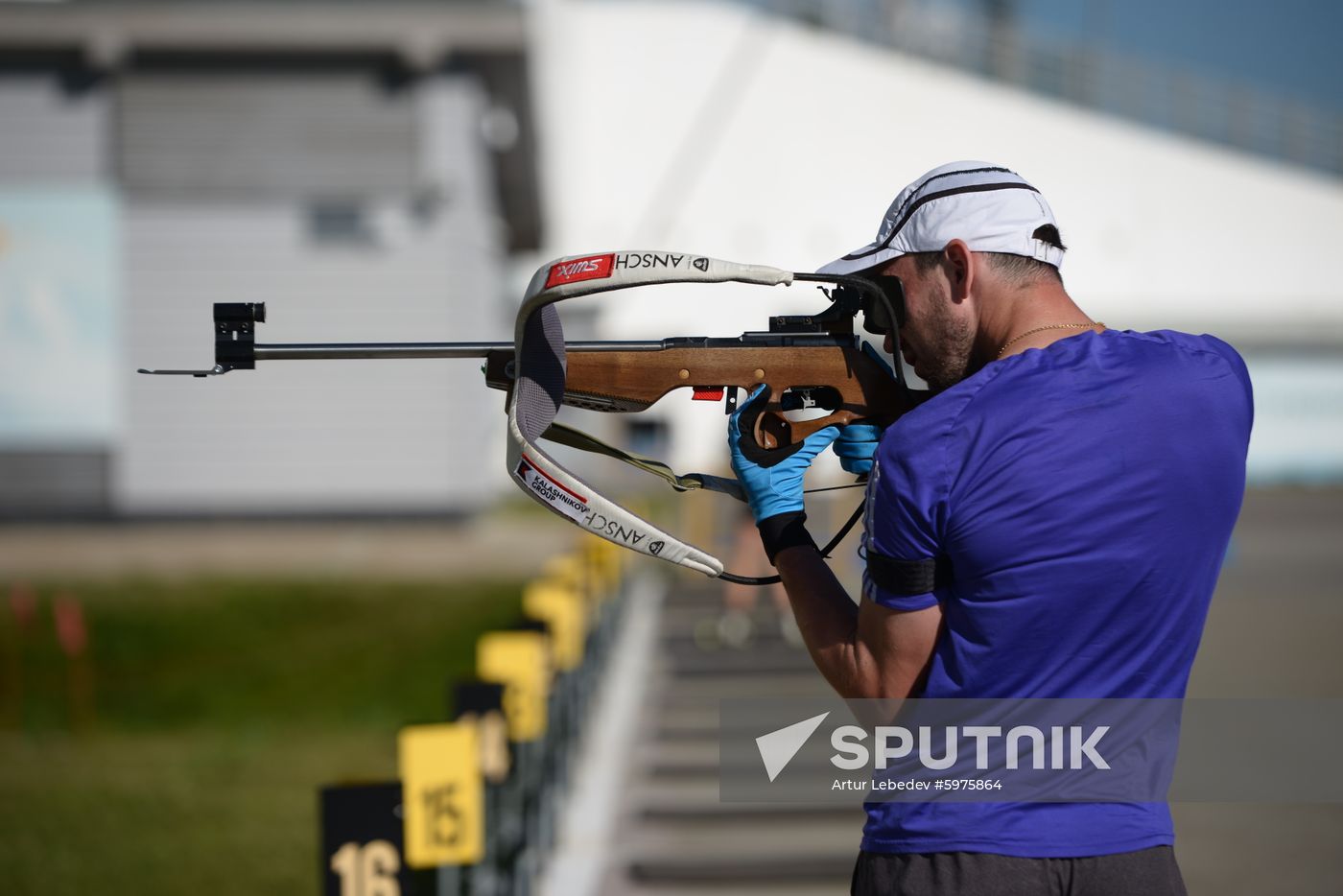 Russia Biathlon Training