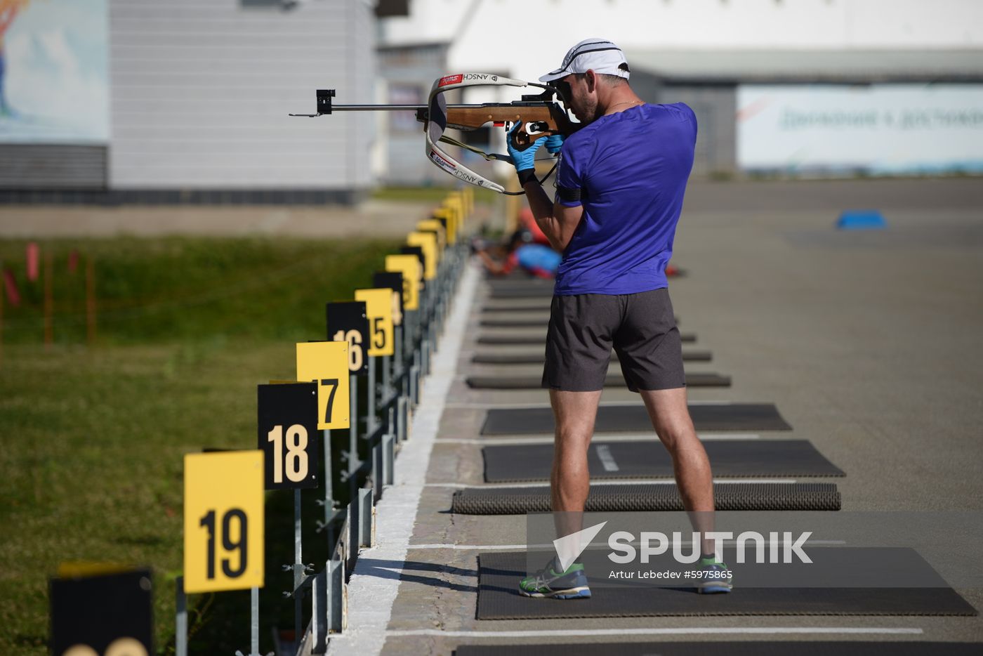 Russia Biathlon Training