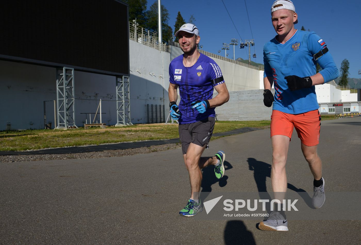Russia Biathlon Training