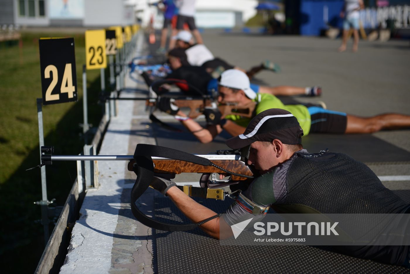 Russia Biathlon Training
