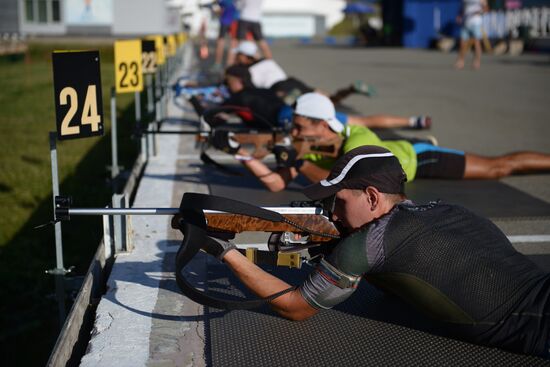 Russia Biathlon Training