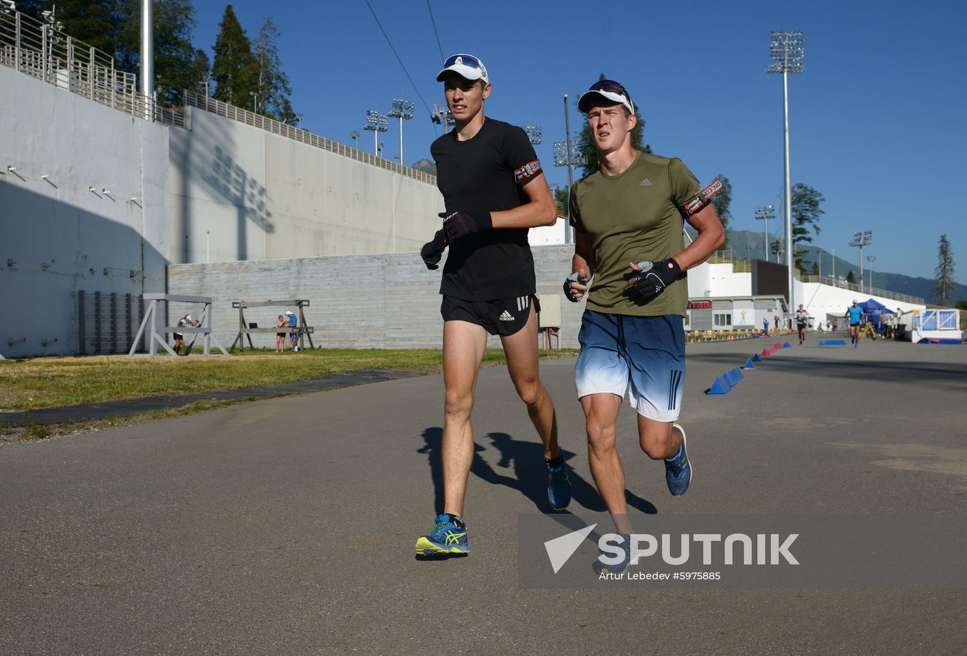 Russia Biathlon Training