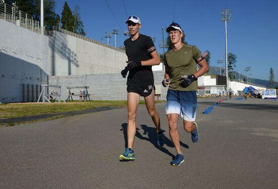 Russia Biathlon Training