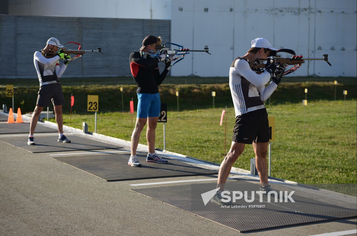 Russia Biathlon Training