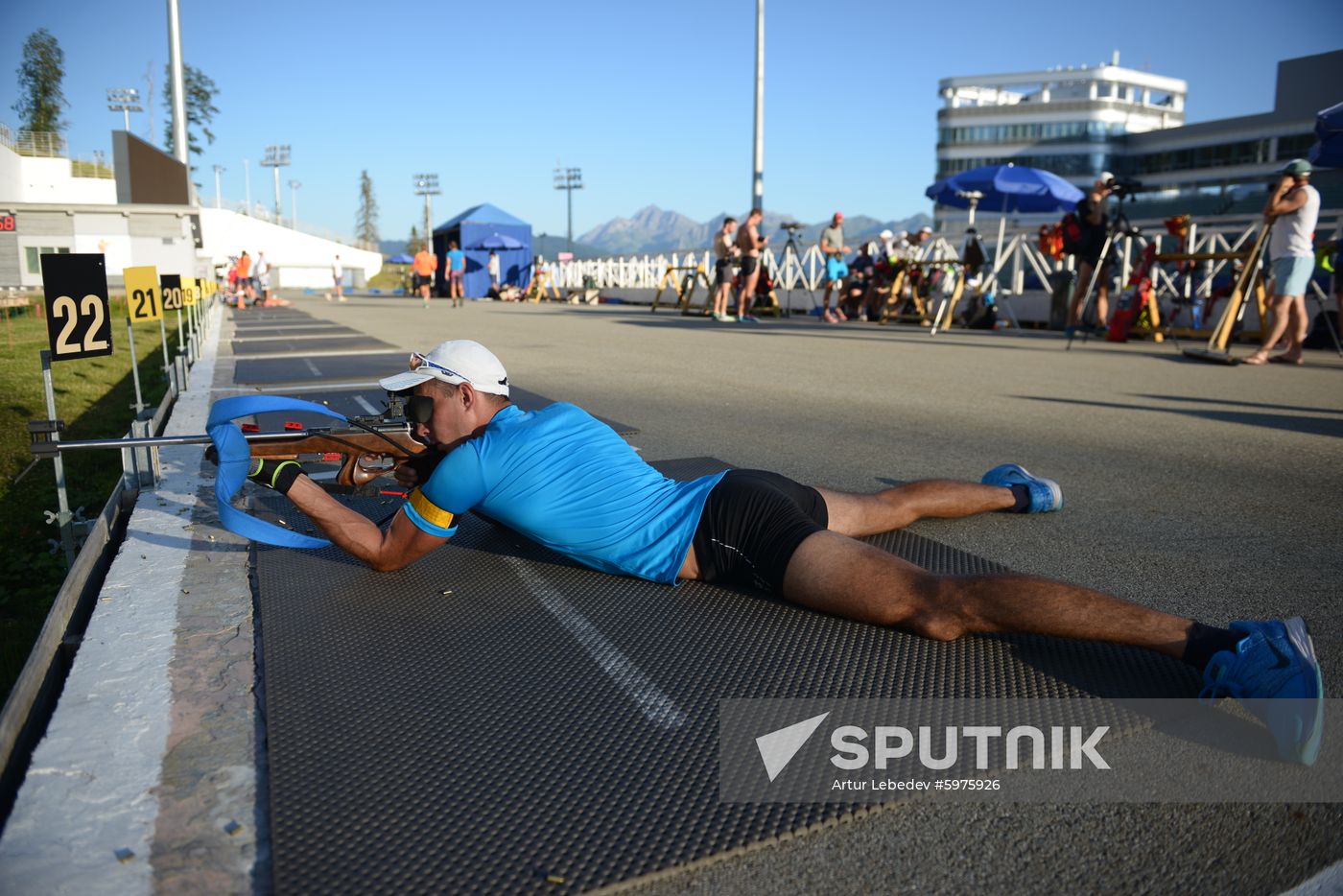 Russia Biathlon Training