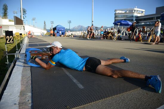 Russia Biathlon Training