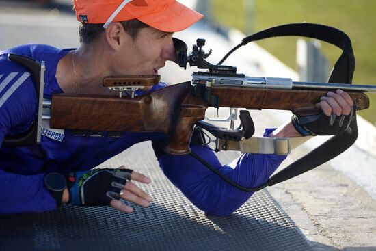 Russia Biathlon Training