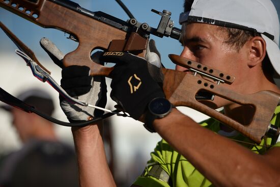 Russia Biathlon Training