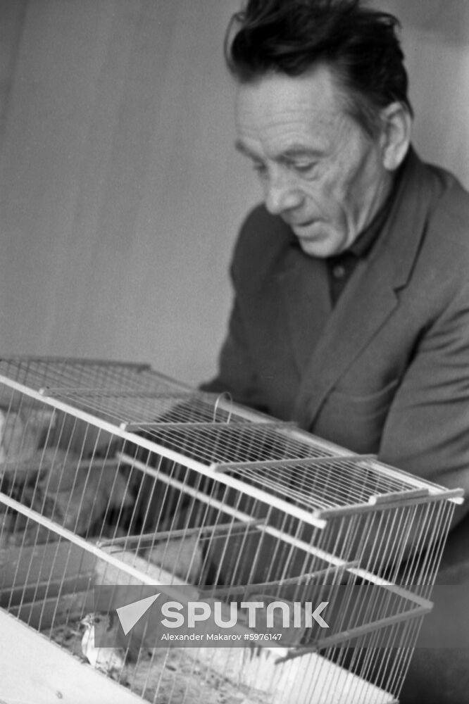 Retired person Sergei Nevstruyev from Moscow