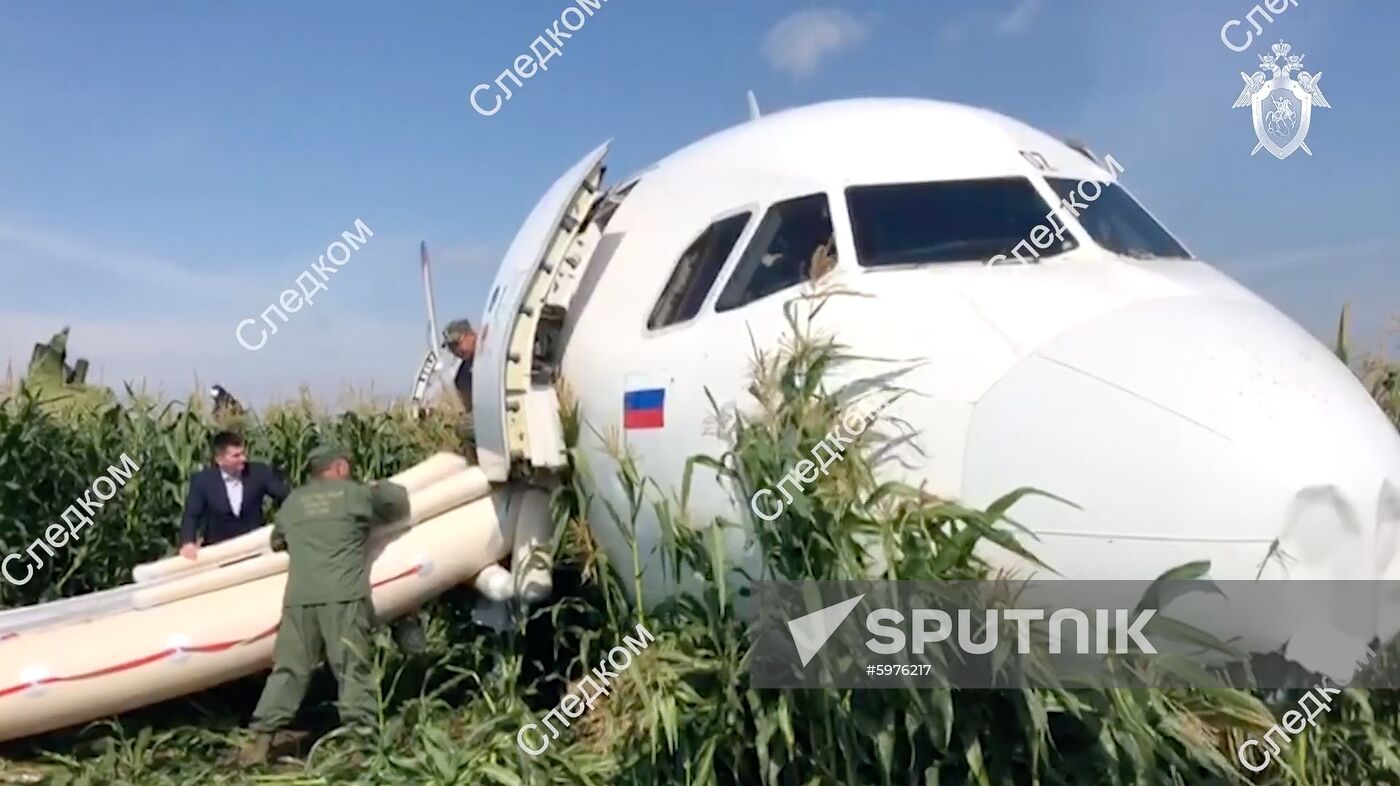 Russia A321 Plane Accident