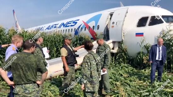 Russia A321 Plane Accident