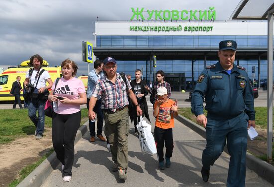 Russia A321 Plane Accident