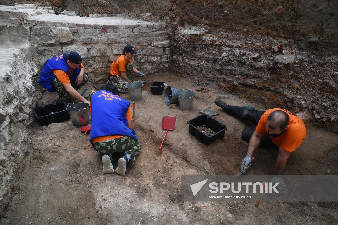 Russia Moscow's Kremlin Archeology