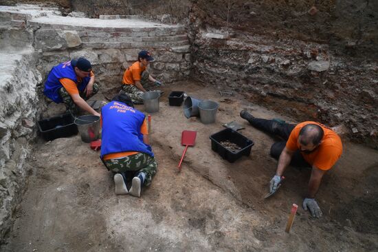 Russia Moscow's Kremlin Archeology