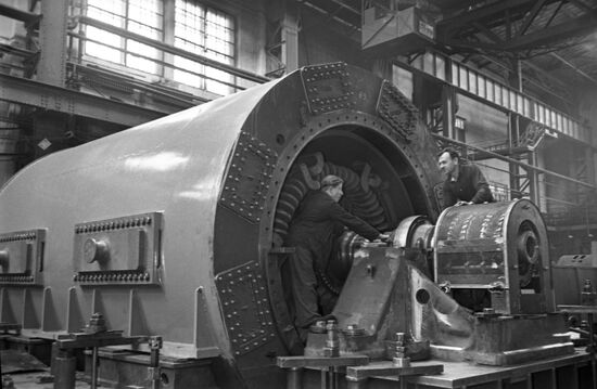 Elektrosila plant in Leningrad
