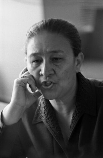 Chair of the Council of Nationalities of the Supreme Soviet of the USSR Yadgar Nasriddinova