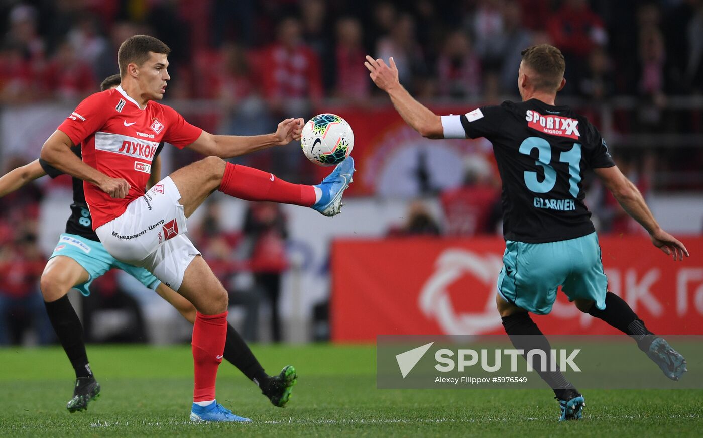 Russia Soccer Europa League Spartak - Thun