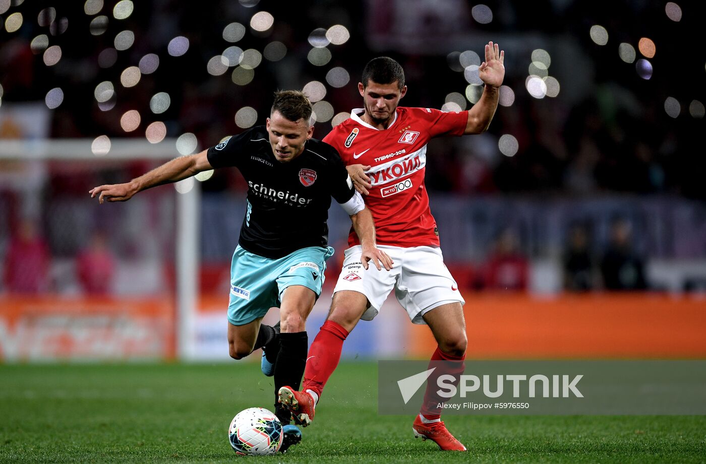 Russia Soccer Europa League Spartak - Thun