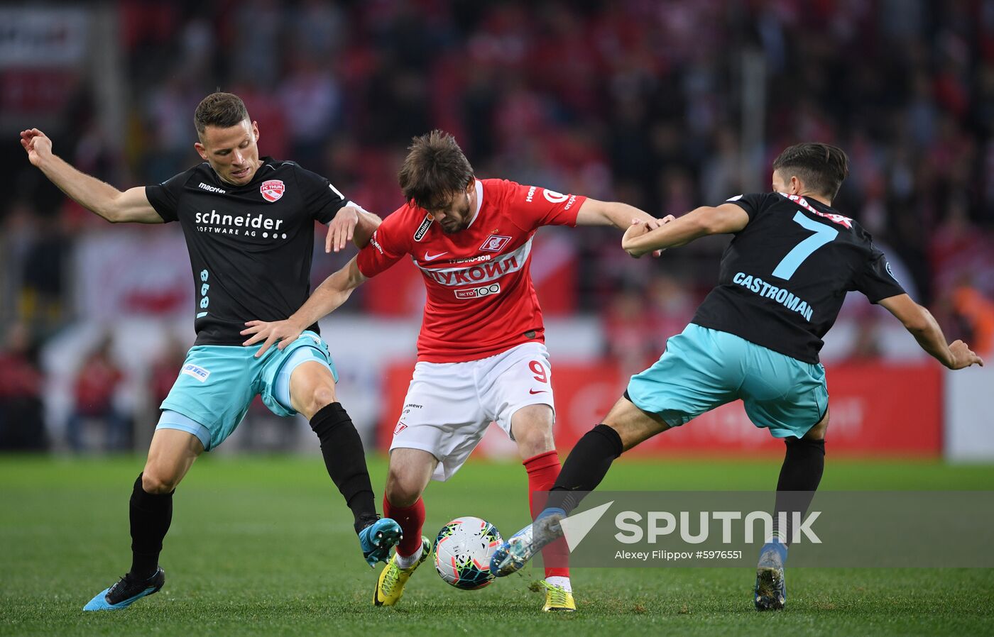 Russia Soccer Europa League Spartak - Thun