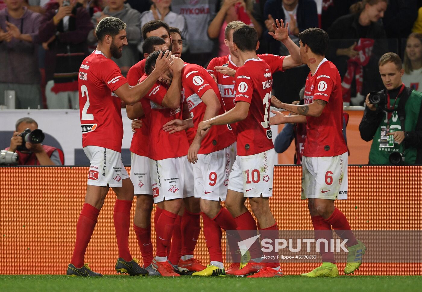 Russia Soccer Europa League Spartak - Thun