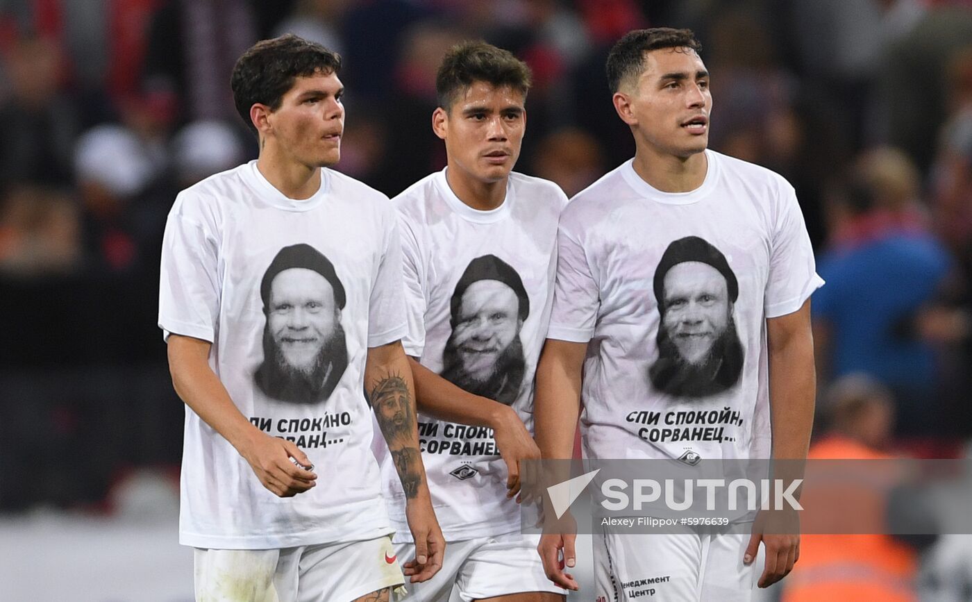 Russia Soccer Europa League Spartak - Thun