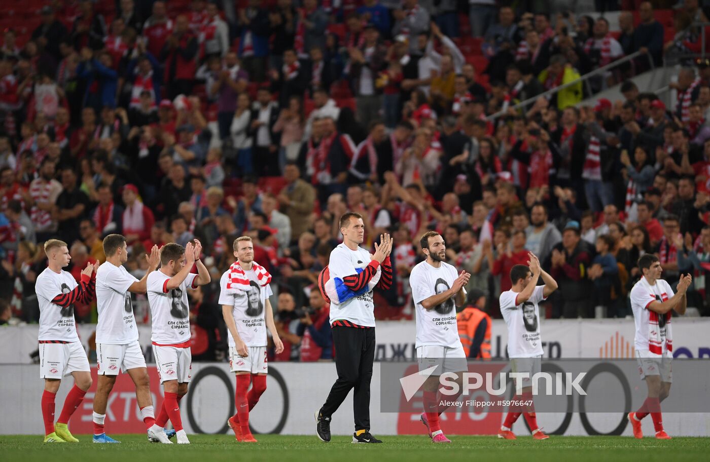 Russia Soccer Europa League Spartak - Thun