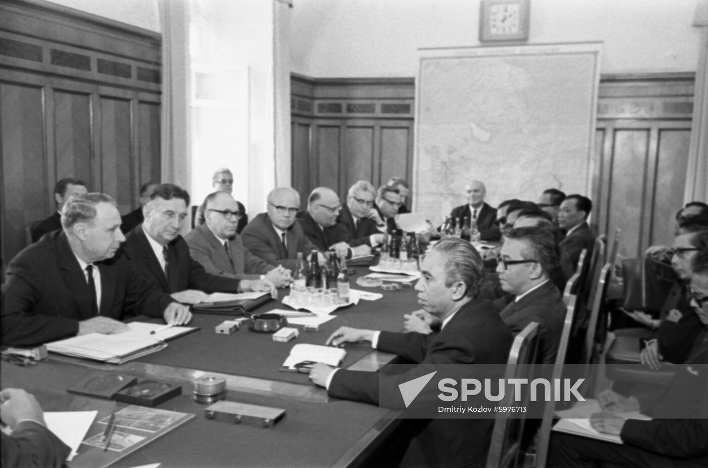 Indonesian Foreign Minister Adam Malik visits the USSR