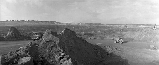 Lebedinsky iron ore quarry