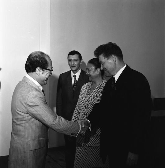 Malaysian parliament delegation visits USSR