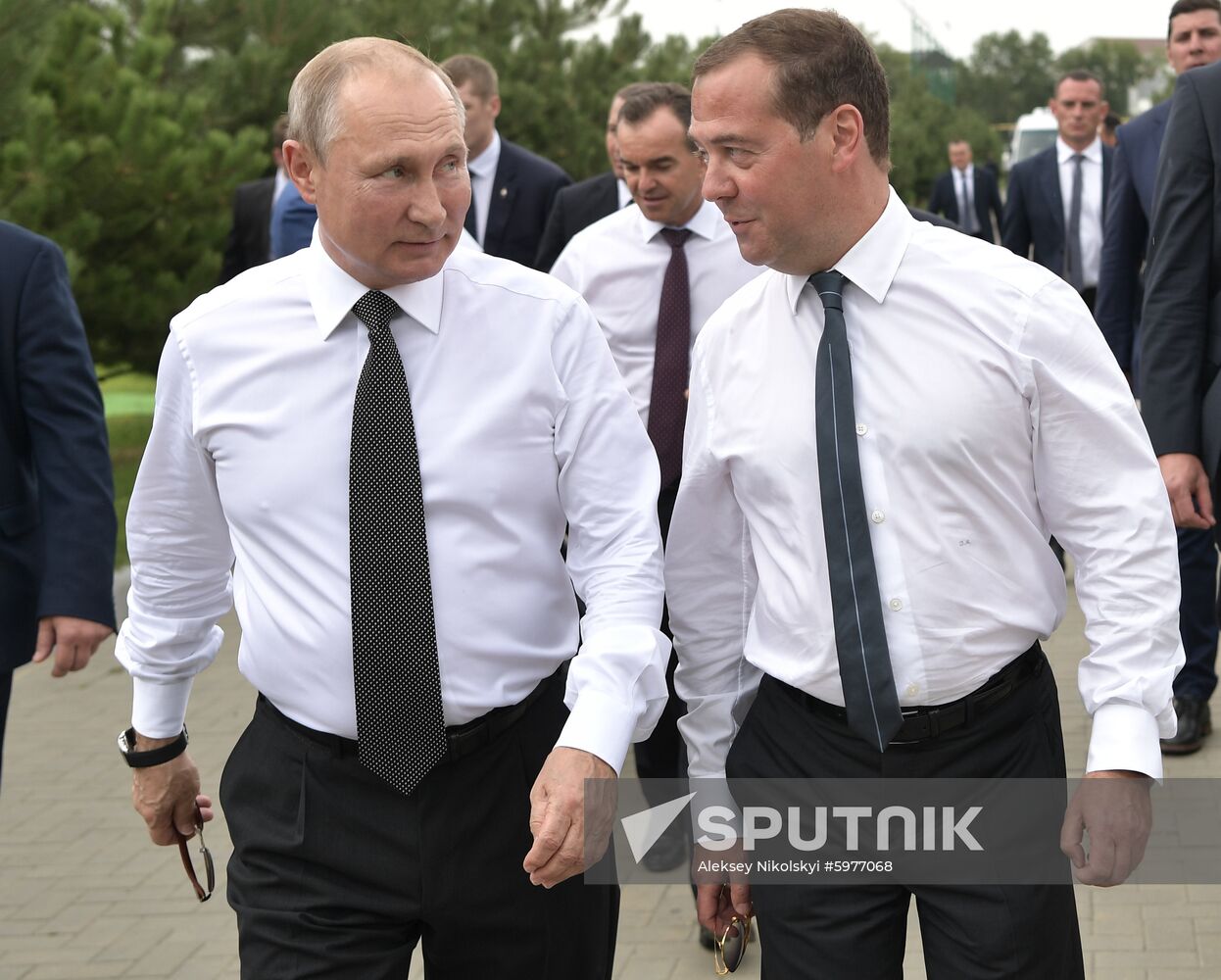 Russia Putin Medvedev