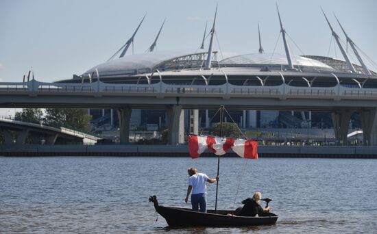 Russia Floating Crafts Show