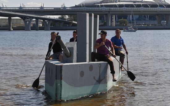 Russia Floating Crafts Show