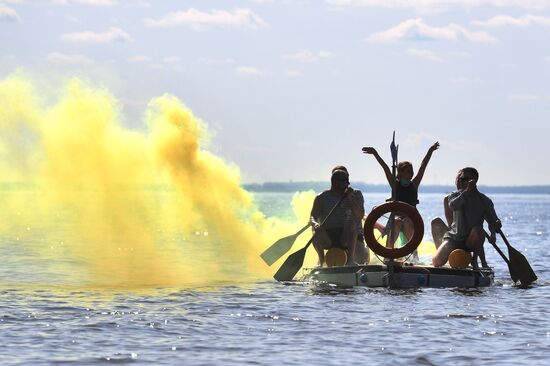 Russia Floating Crafts Show