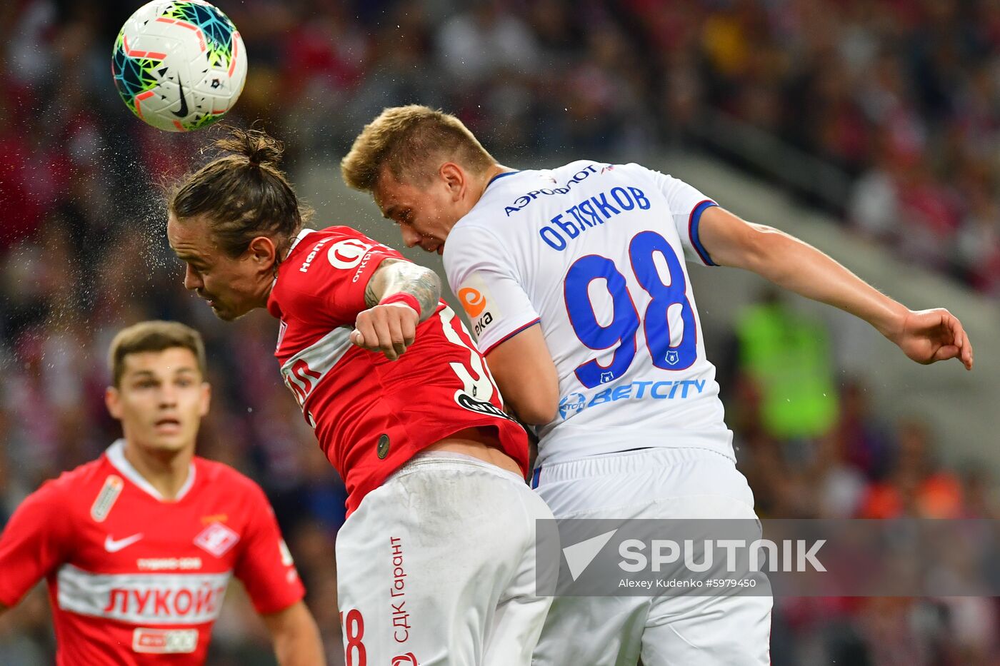 Russia Soccer Premier-League Spartak - CSKA