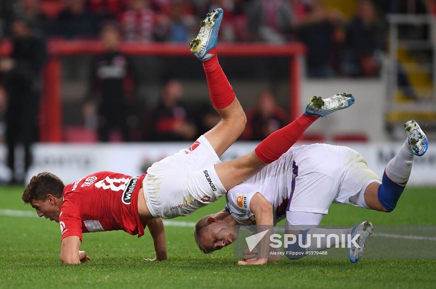 Russia Soccer Premier-League Spartak - CSKA