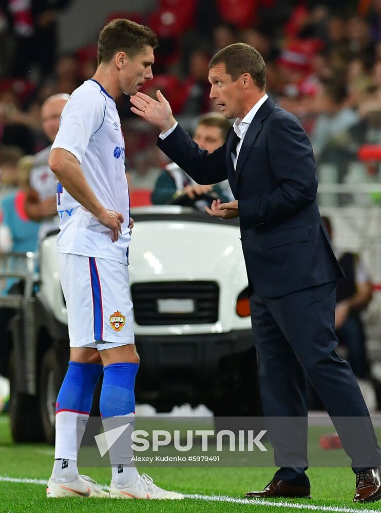 Russia Soccer Premier-League Spartak - CSKA