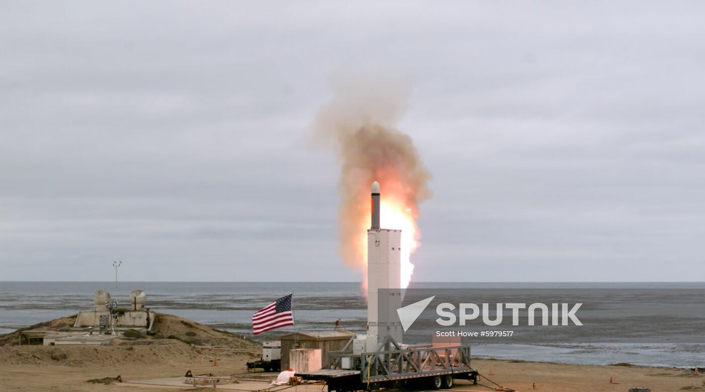 US Intermediate Range Missile Test