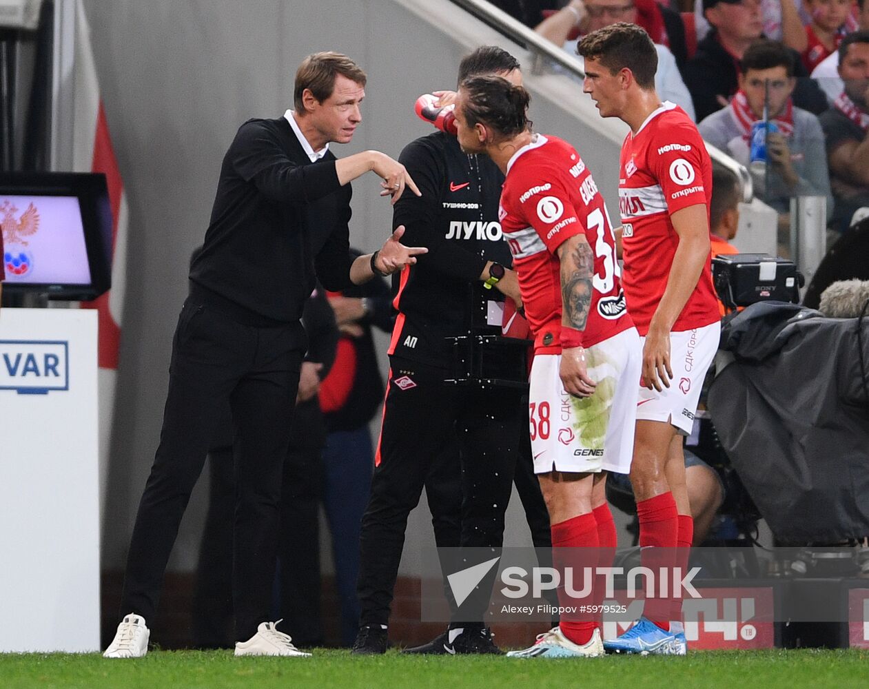 Russia Soccer Premier-League Spartak - CSKA