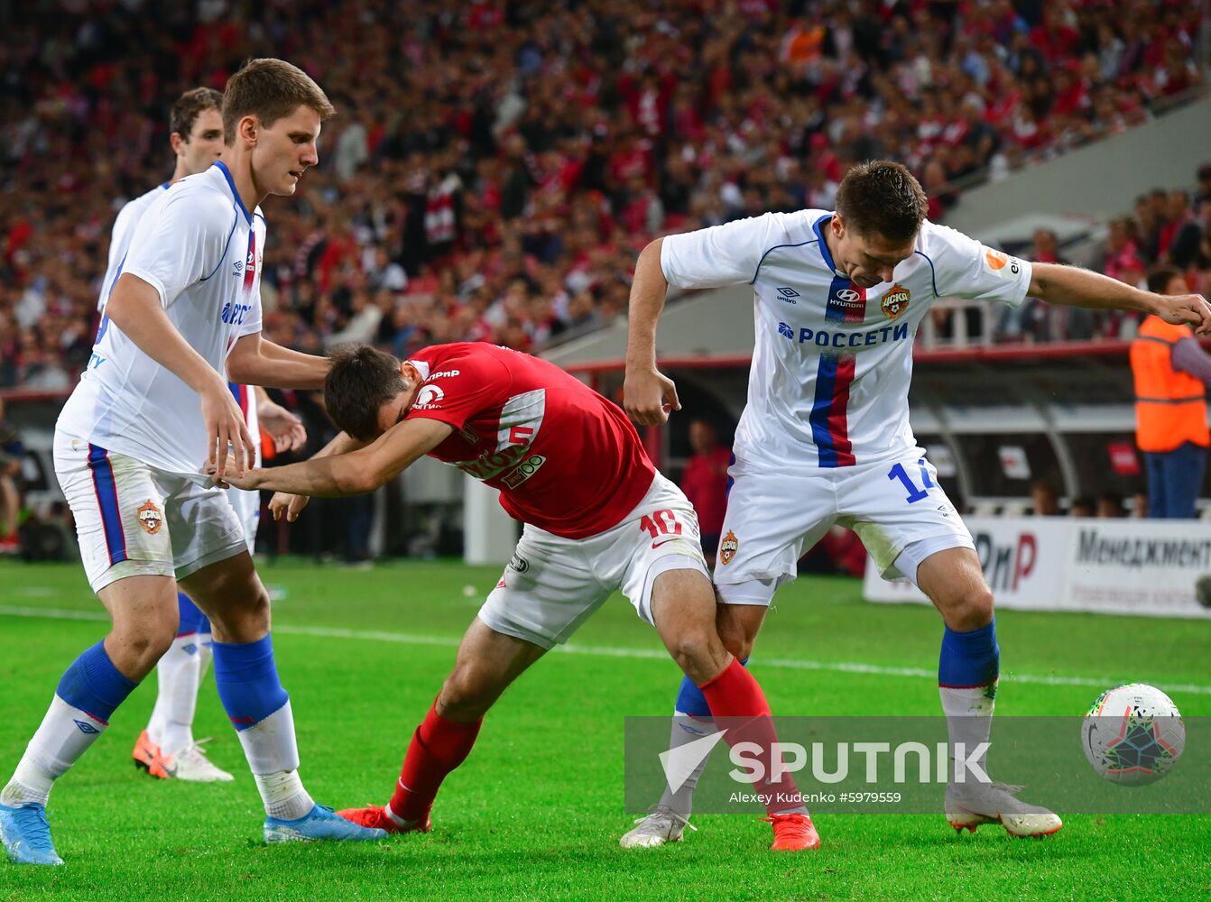 Russia Soccer Premier-League Spartak - CSKA