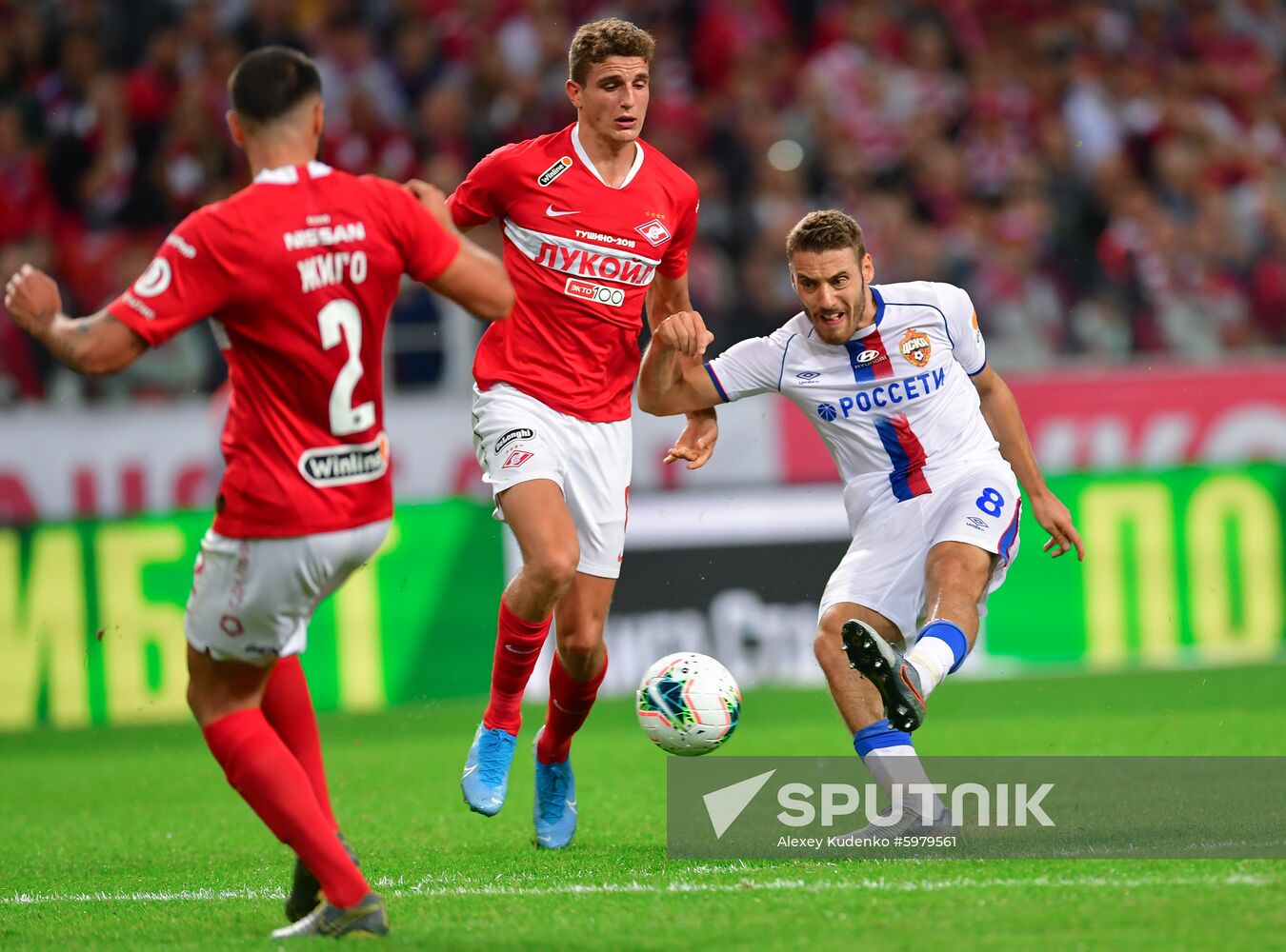 Russia Soccer Premier-League Spartak - CSKA