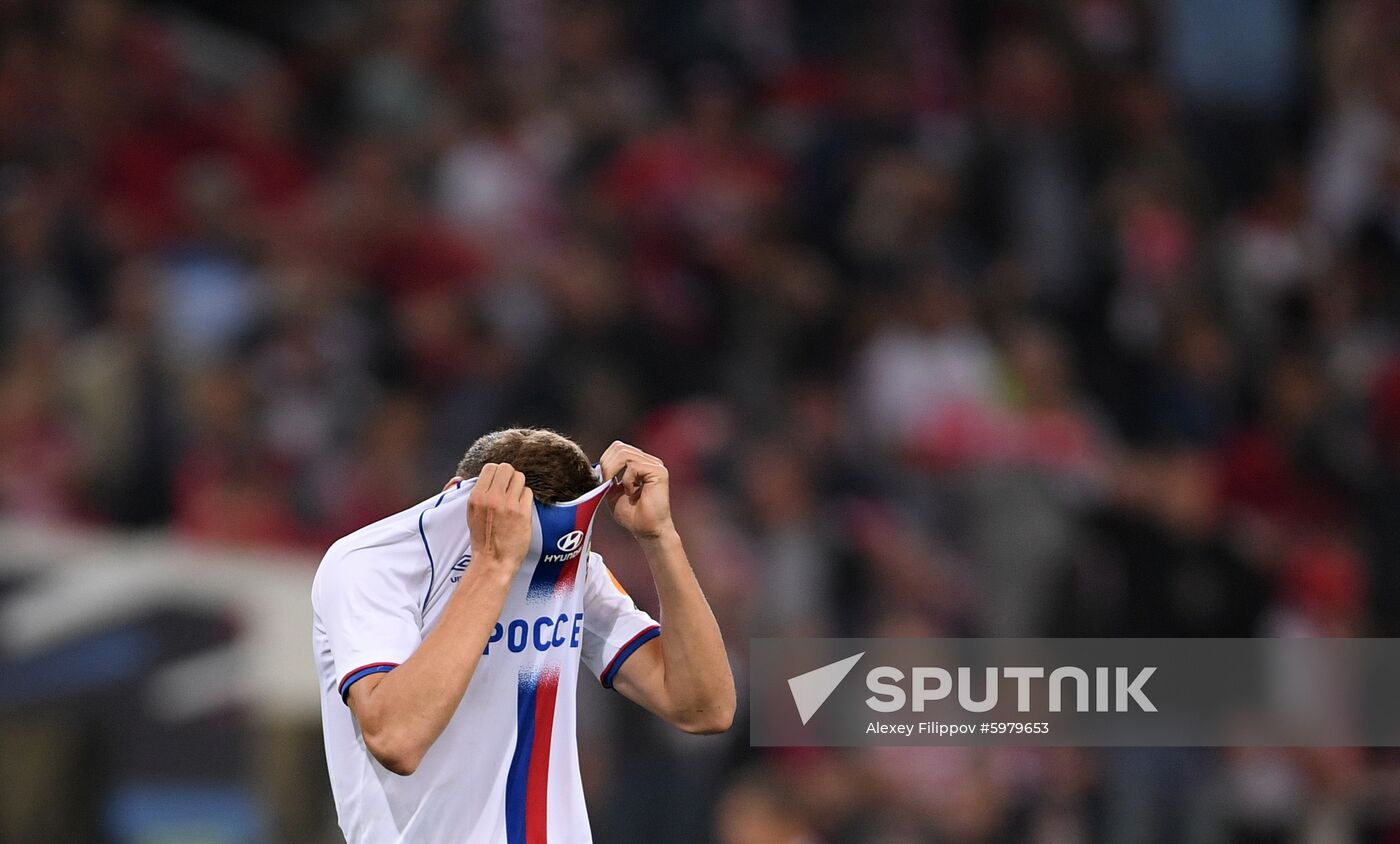 Russia Soccer Premier-League Spartak - CSKA