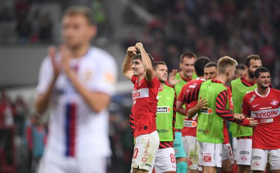 Russia Soccer Premier-League Spartak - CSKA