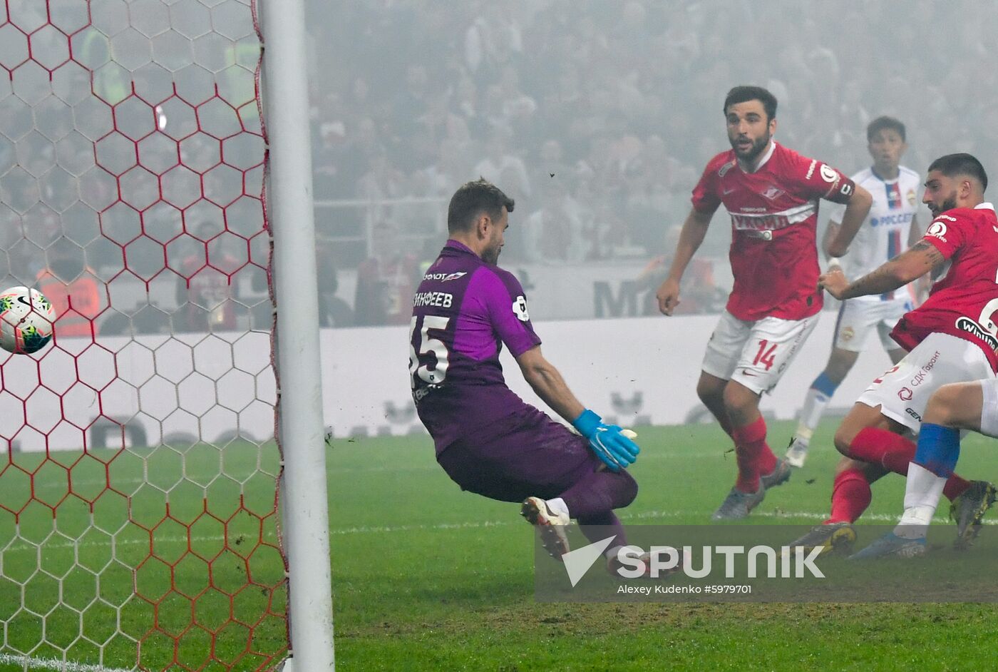 Russia Soccer Premier-League Spartak - CSKA