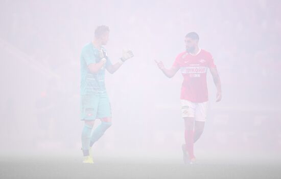 Russia Soccer Premier-League Spartak - CSKA