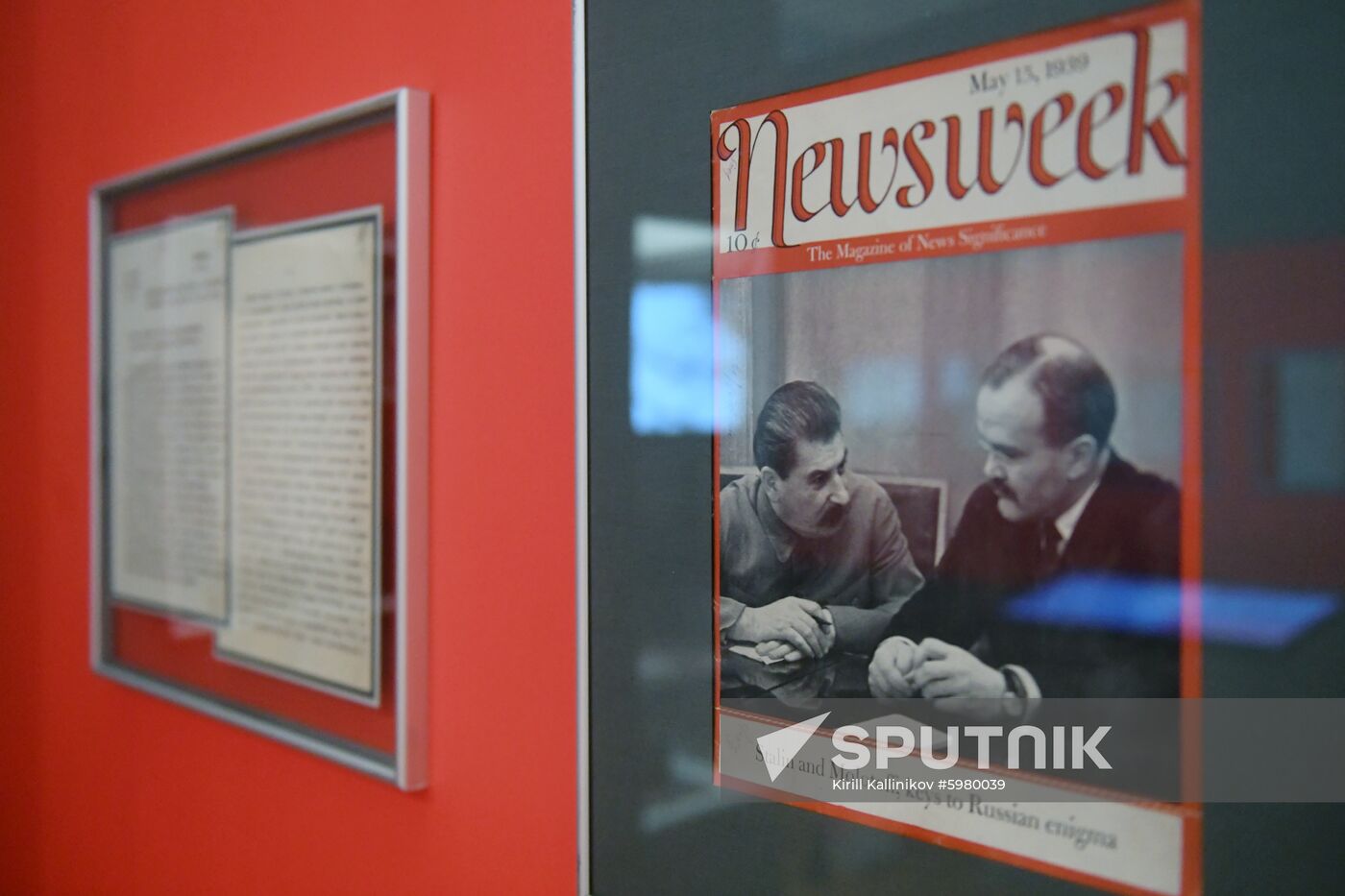 Opening of exhibition 1939: World War II Begins